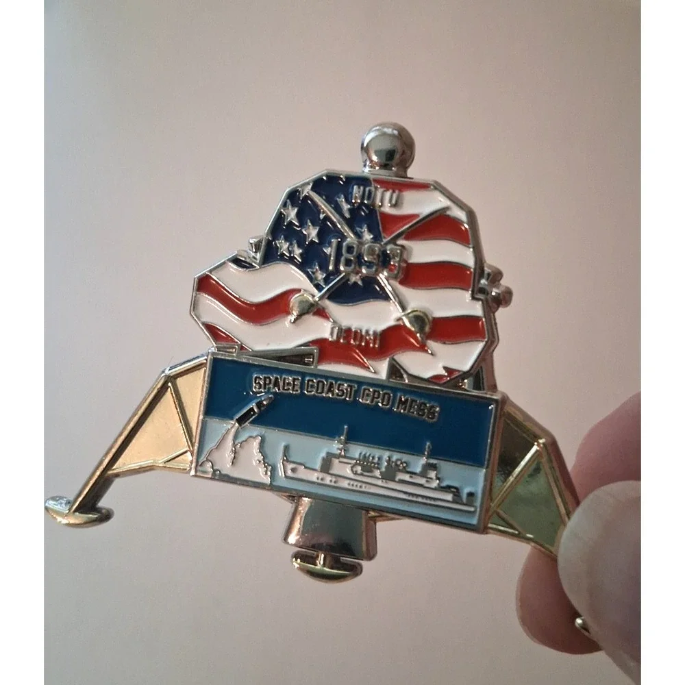 Challenge Coin Space Coast GPO Mess 